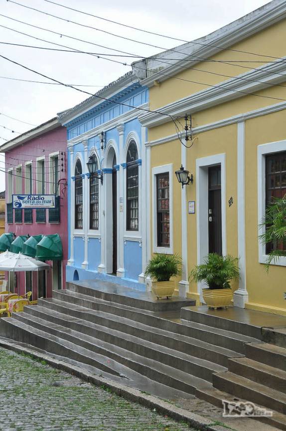 Casario centenário de Antonina, cidade histórica no litoral do Paraná